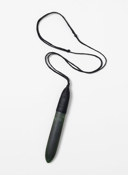 Kawakawa Pounamu Roimata Pendant