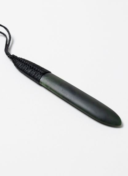 Kawakawa Pounamu Roimata Pendant