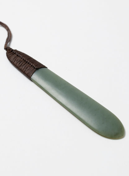 Inanga Kokopu Pounamu Roimata Pendant