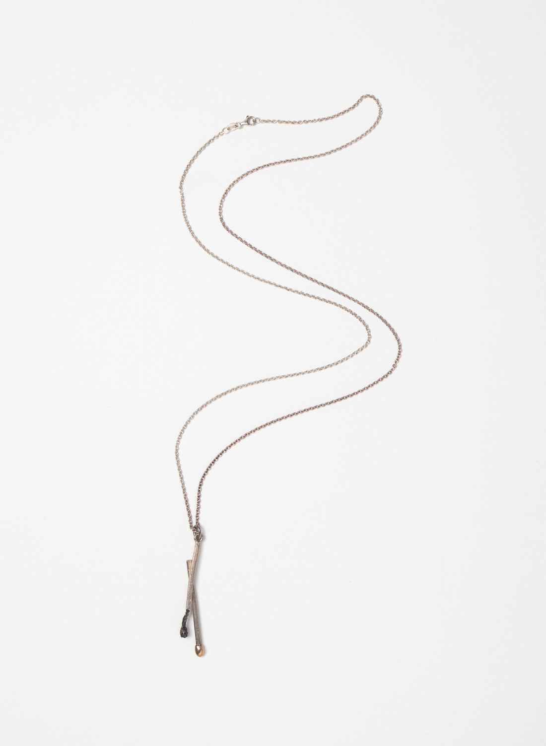 Burnt and Live Match Pendant