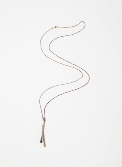 Burnt and Live Match Pendant