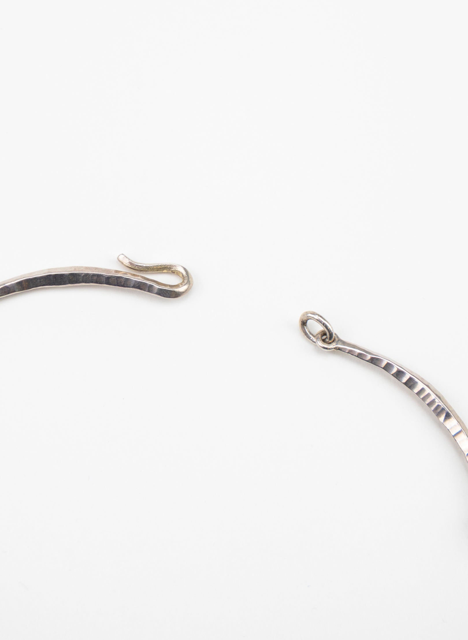 Forged Scallop Necklace