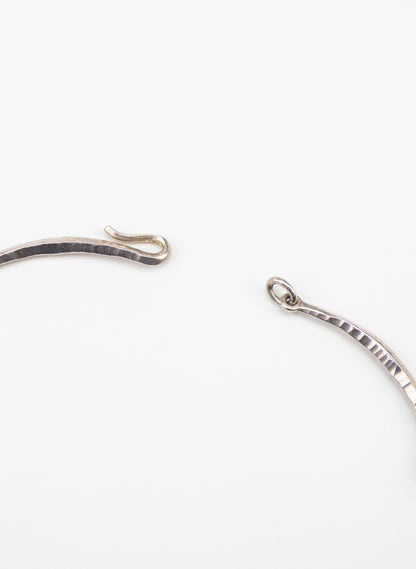 Forged Scallop Necklace