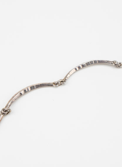 Forged Scallop Necklace