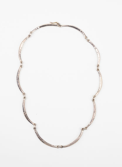 Forged Scallop Necklace