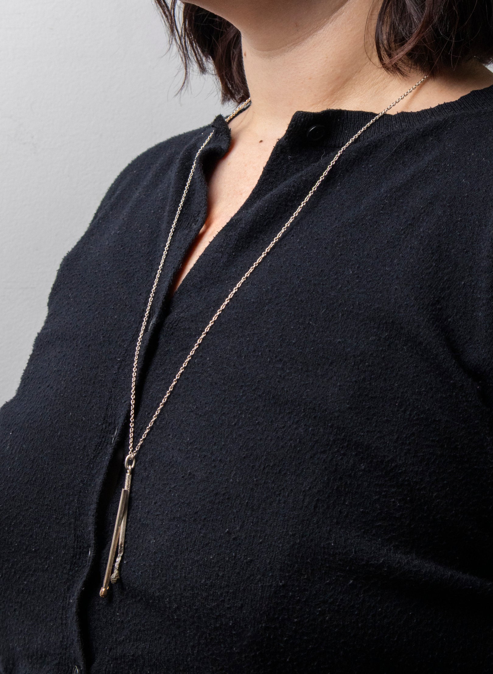 Burnt and Live Match Pendant