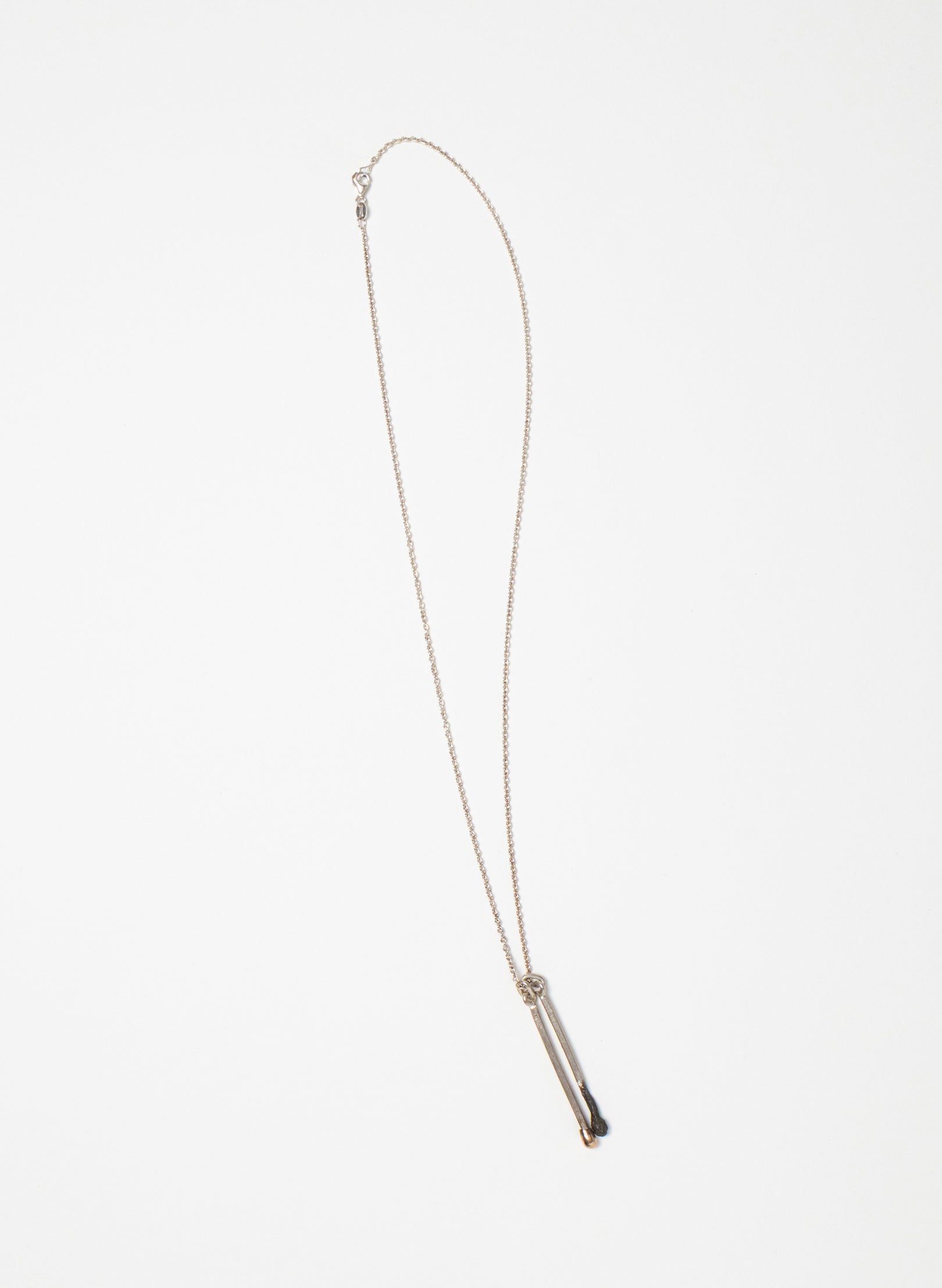 Burnt and Live Match Pendant