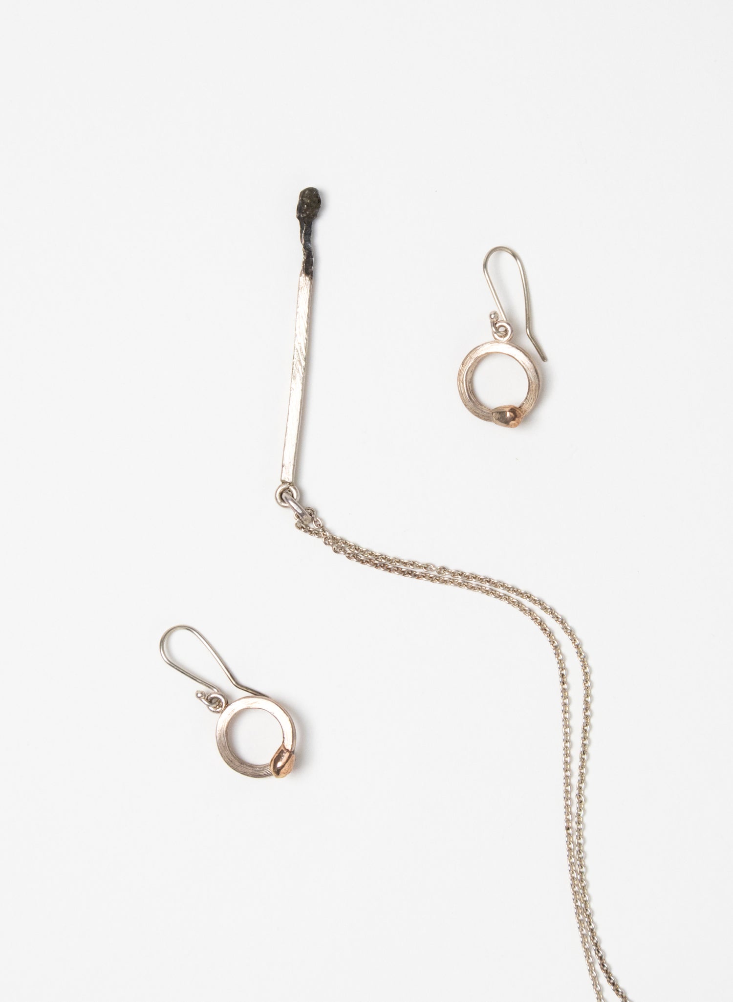 Burnt Match Pendant