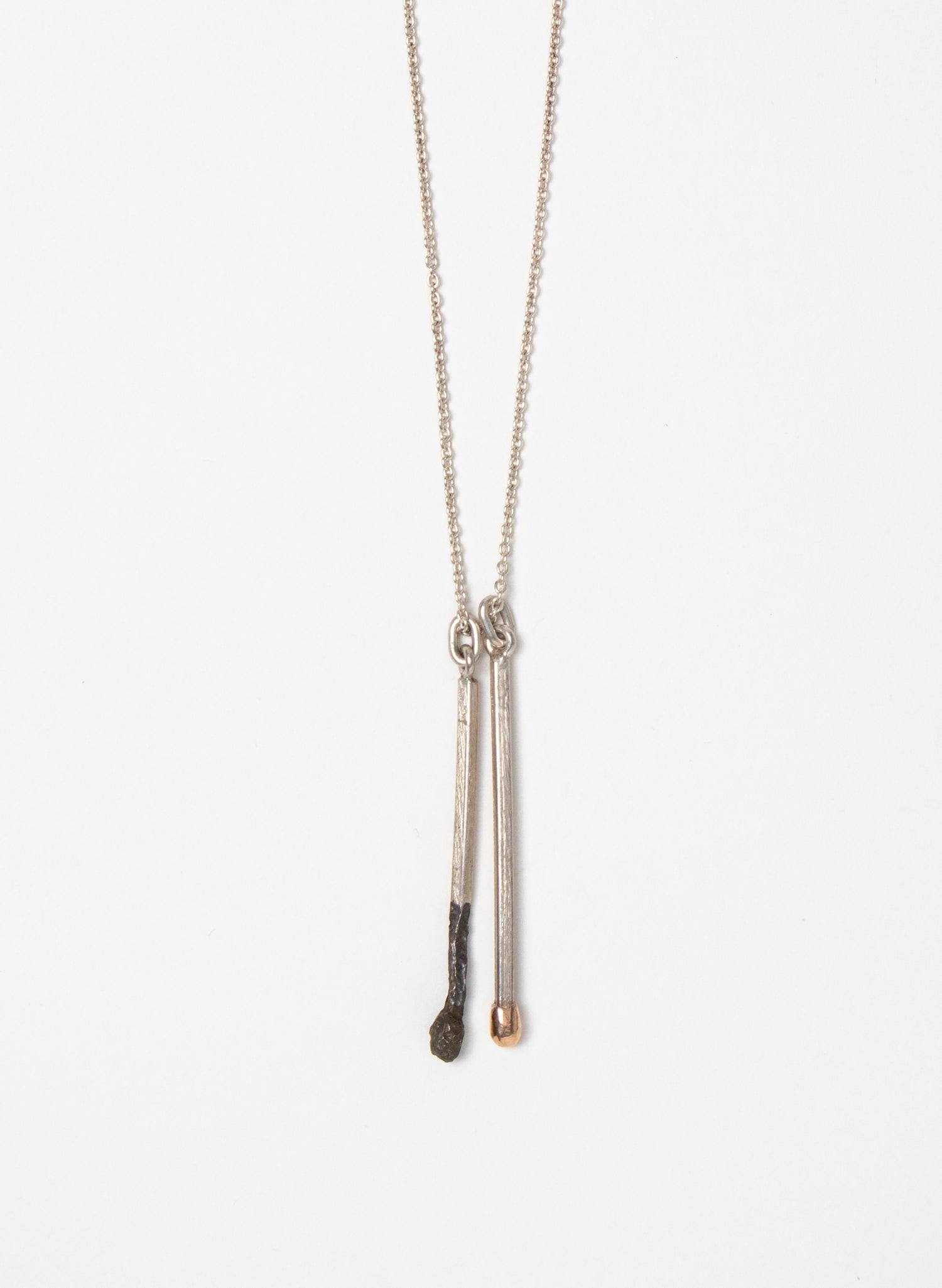 Burnt and Live Match Pendant