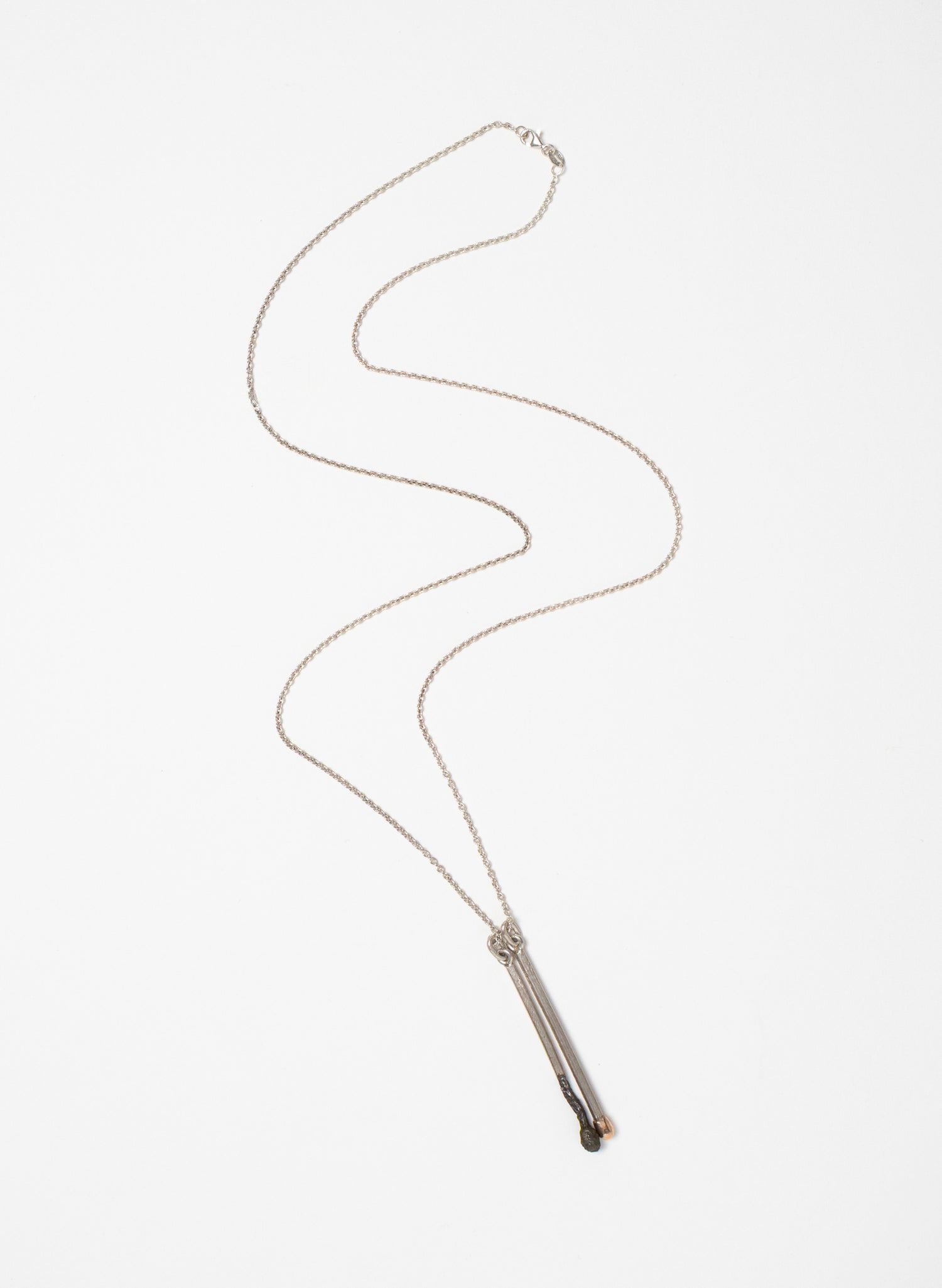 Burnt and Live Match Pendant