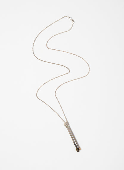 Burnt and Live Match Pendant
