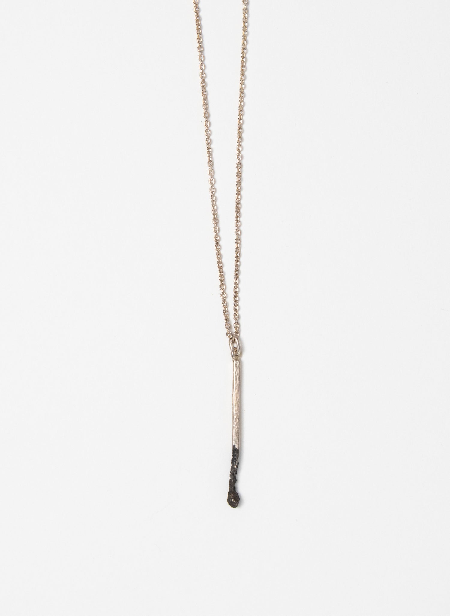 Burnt Match Pendant