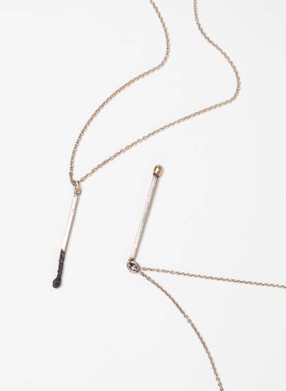 Burnt Match Pendant
