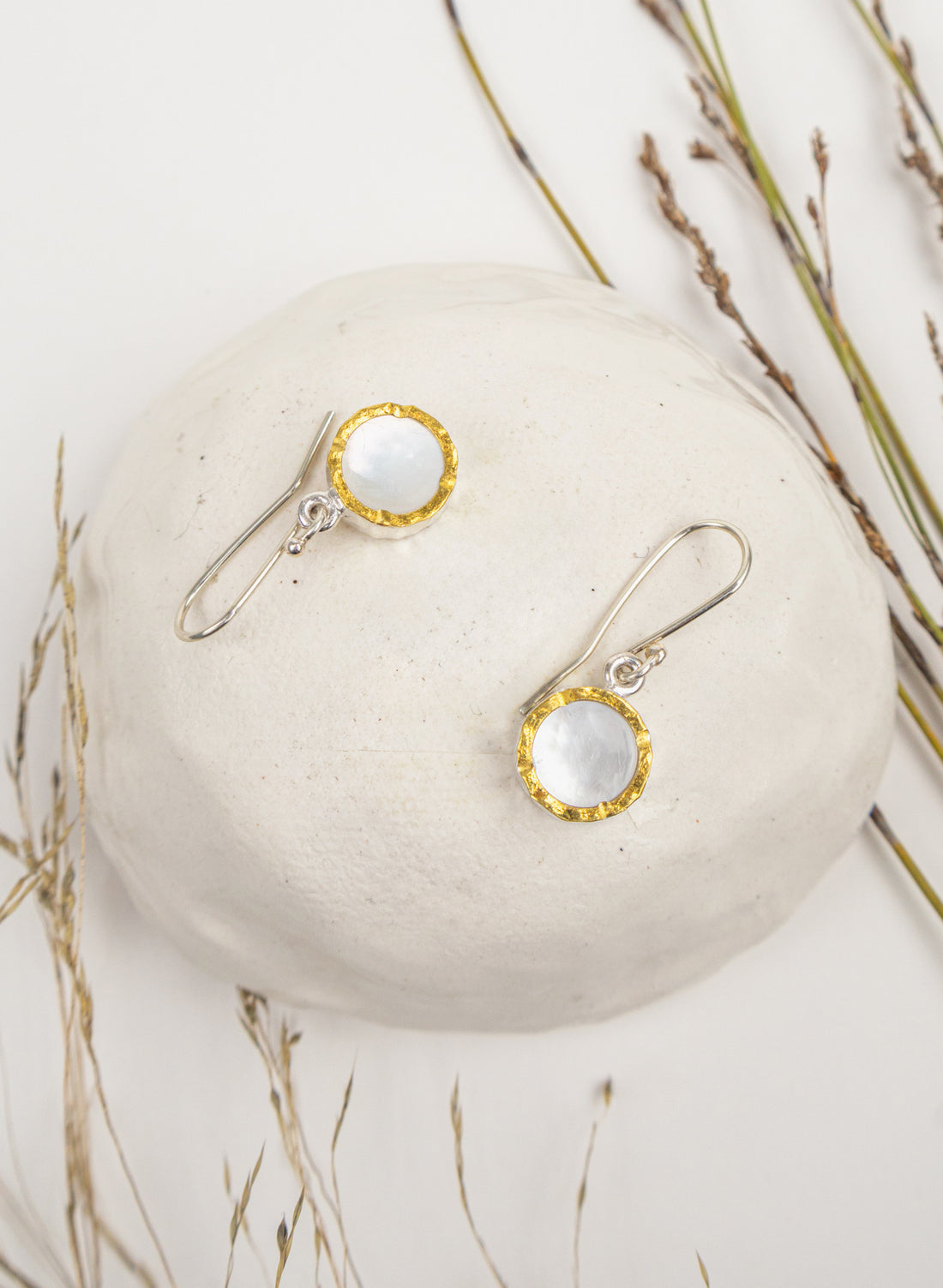 Mother Of Pearl Earrings