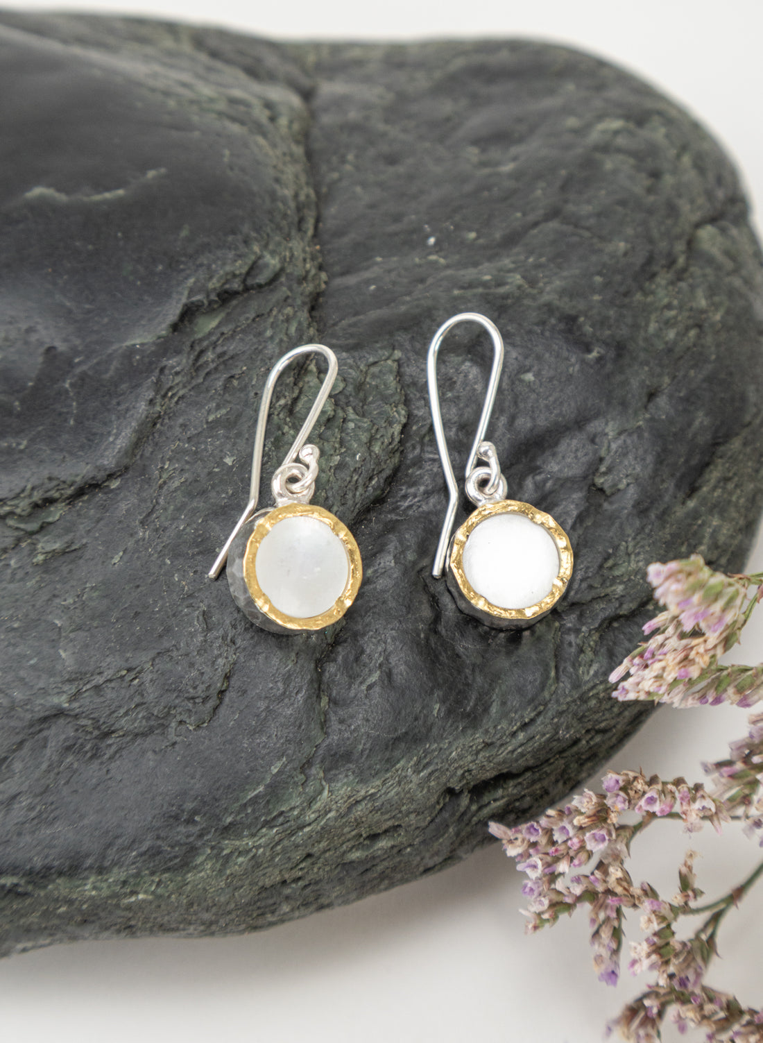 Mother Of Pearl Earrings