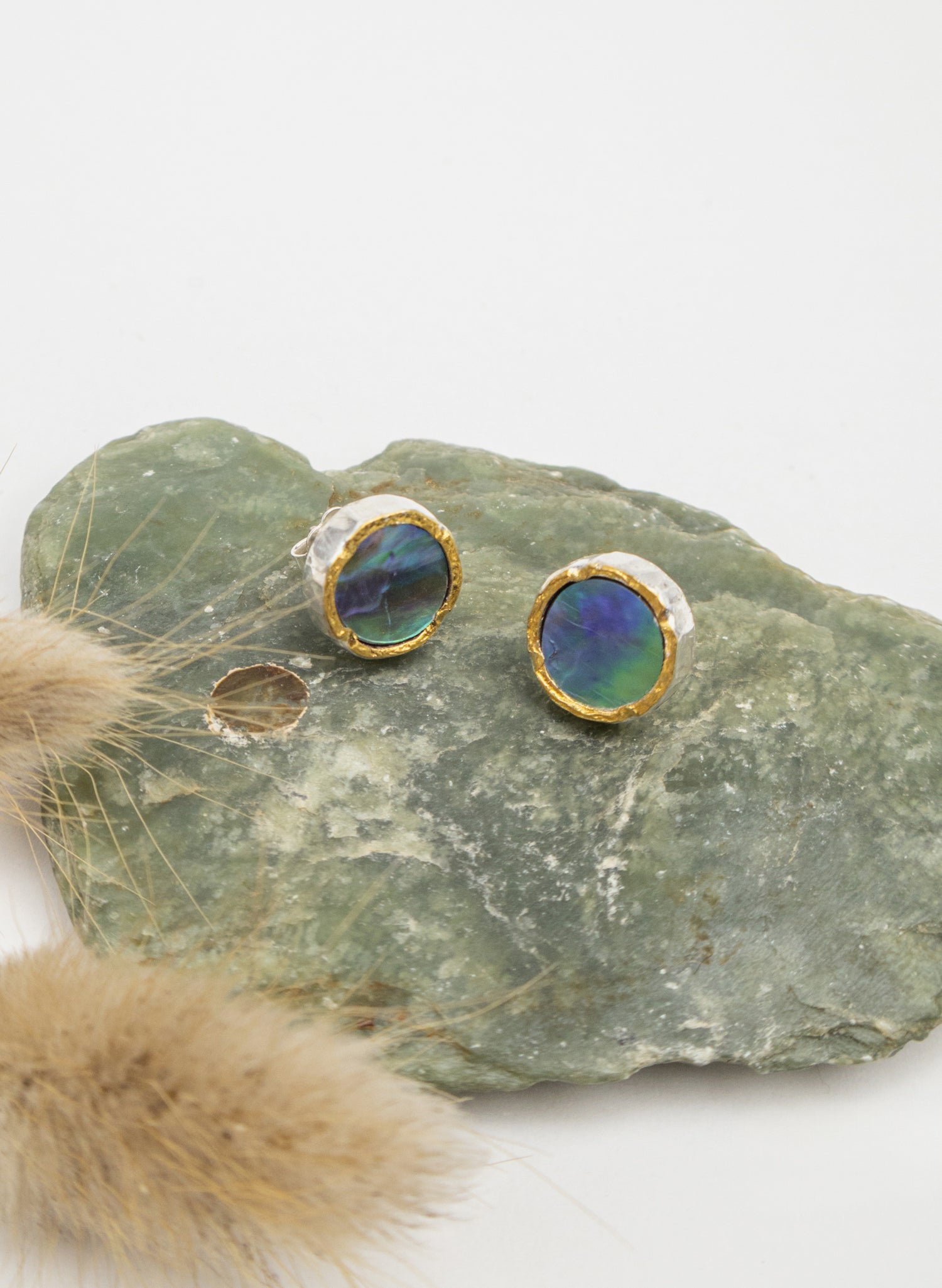 Paua Stud Earrings