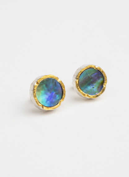 Paua Stud Earrings