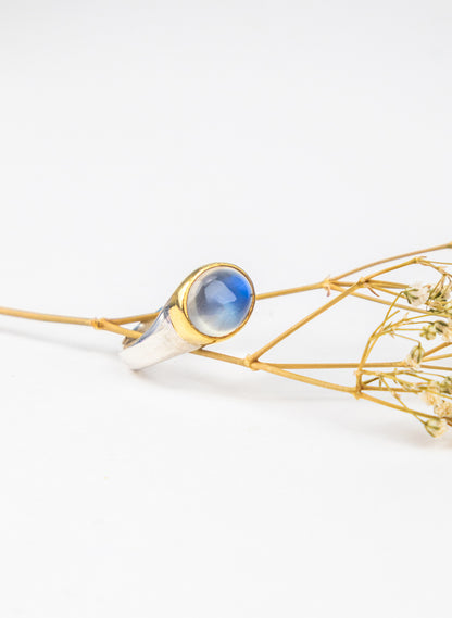 Oval Moonstone Ring