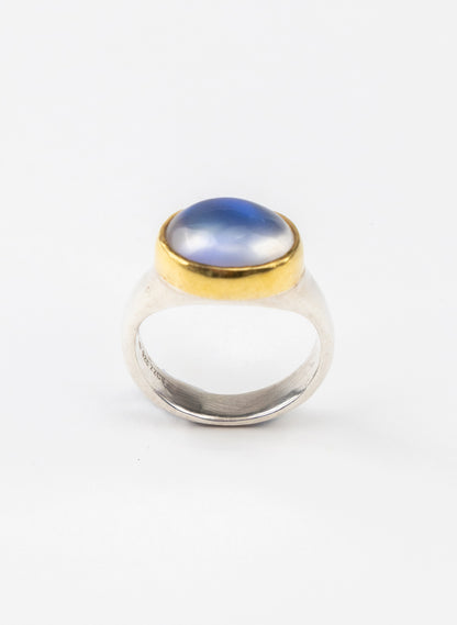 Oval Moonstone Ring