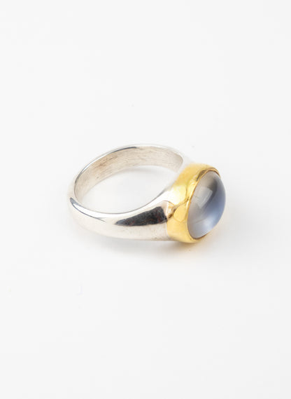 Oval Moonstone Ring