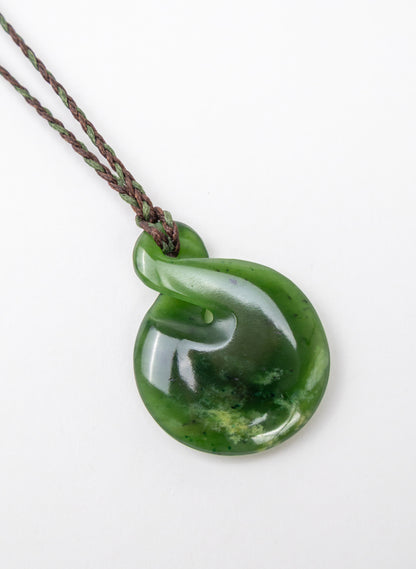 Single Twist Flower Pounamu