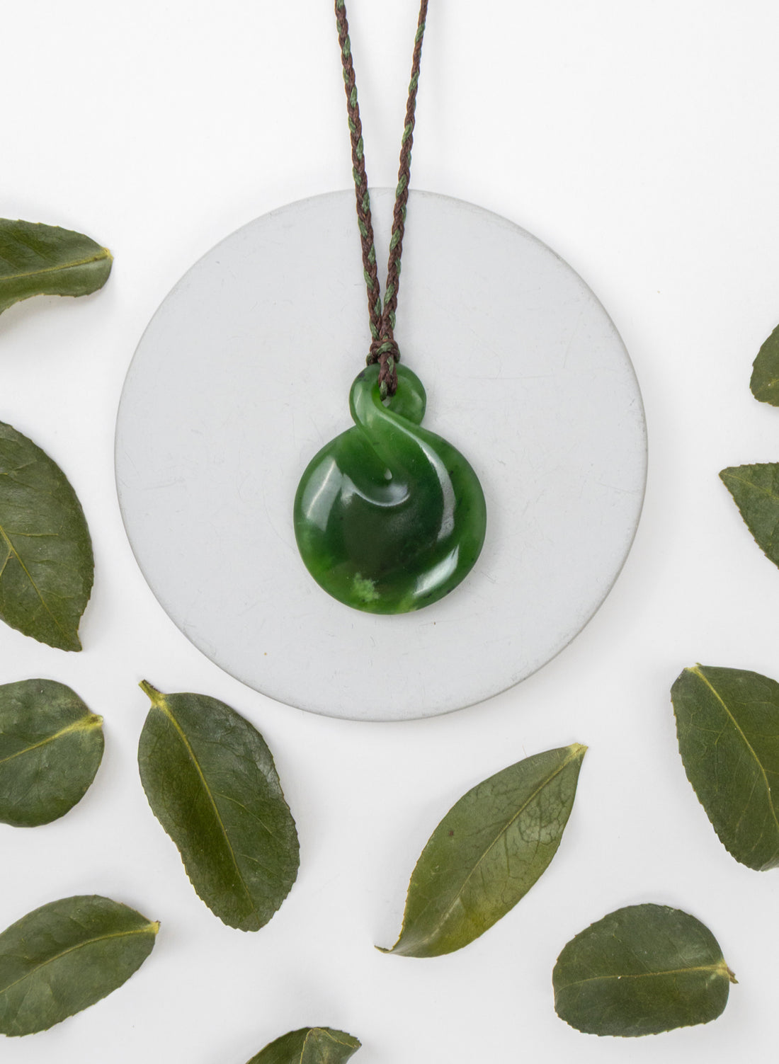 Single Twist Flower Pounamu