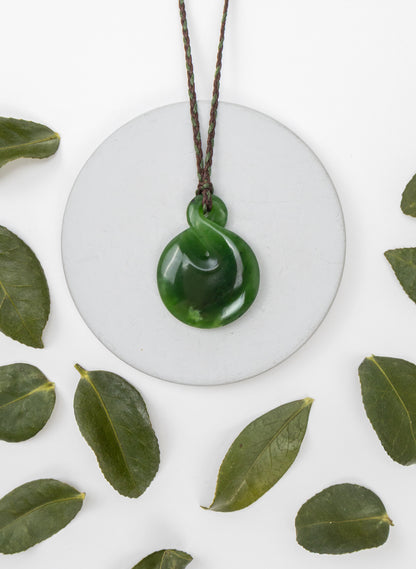 Single Twist Flower Pounamu