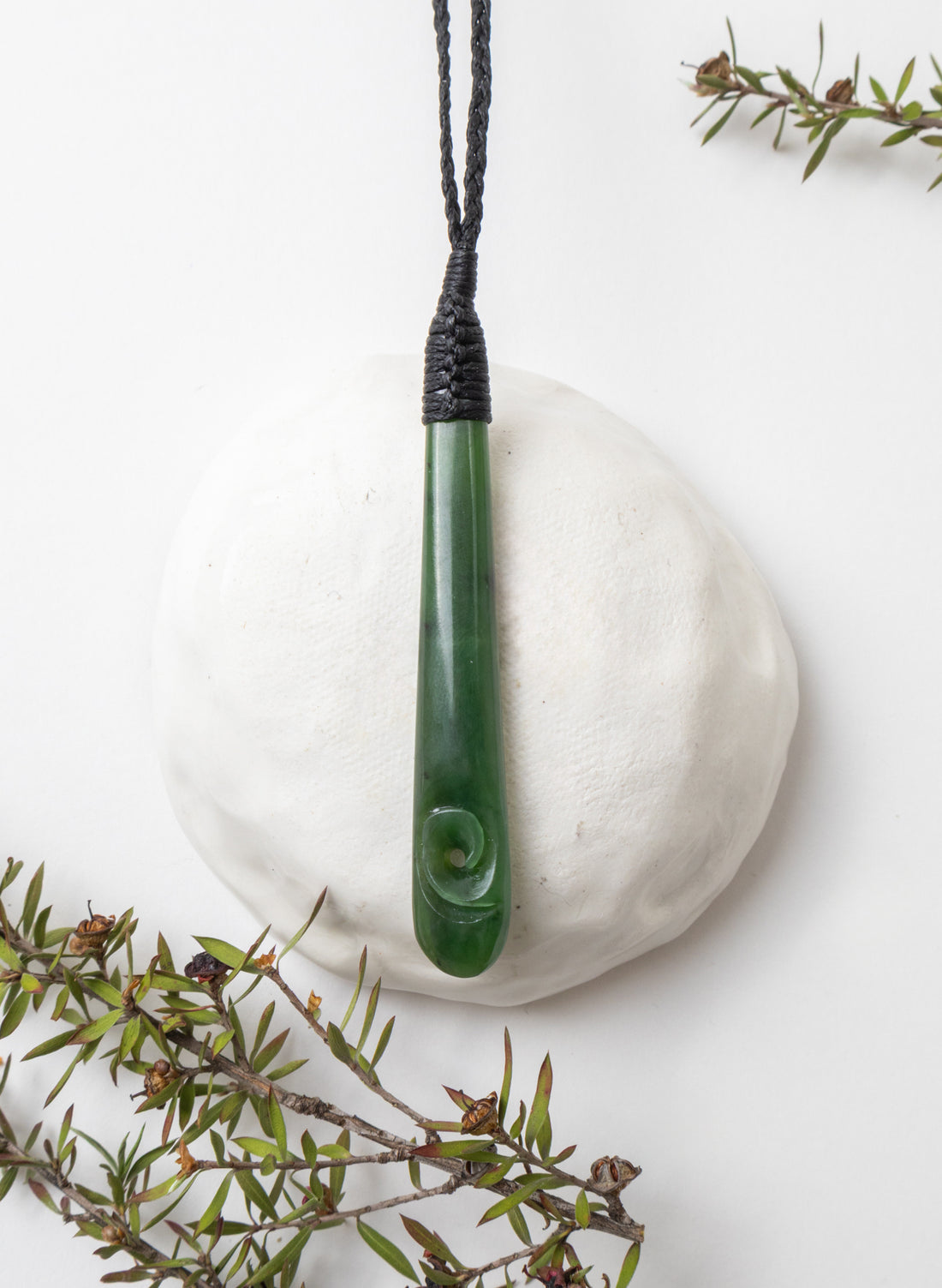 Drop Koru Kahurangi Pounamu