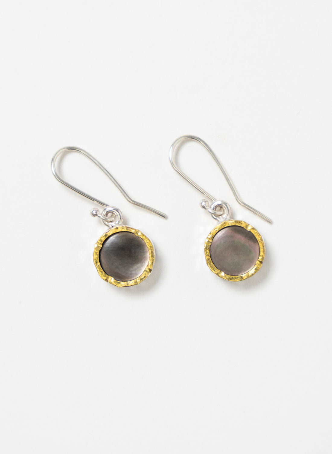 Black Lipped Mother of Pearl Earrings