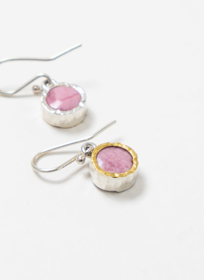 Rhodonite Earrings