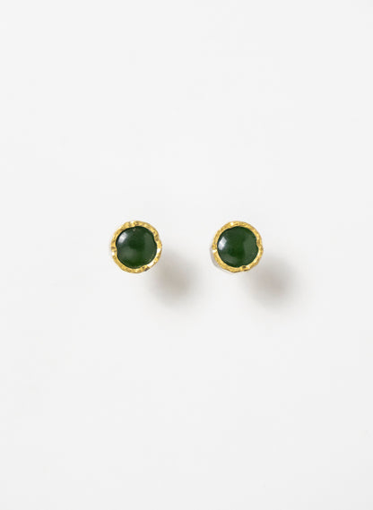 Pounamu Stud Earrings