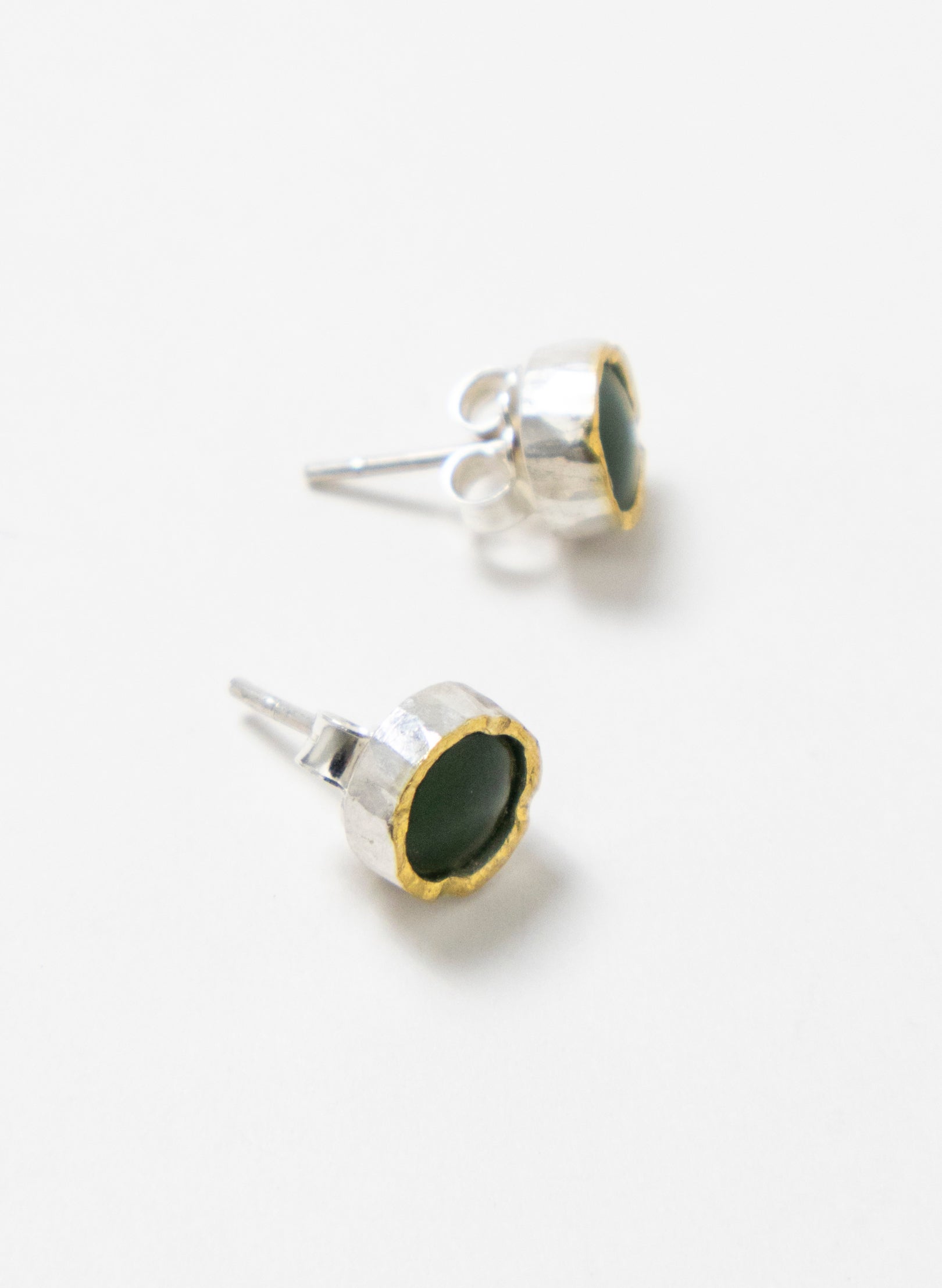 Pounamu Stud Earrings