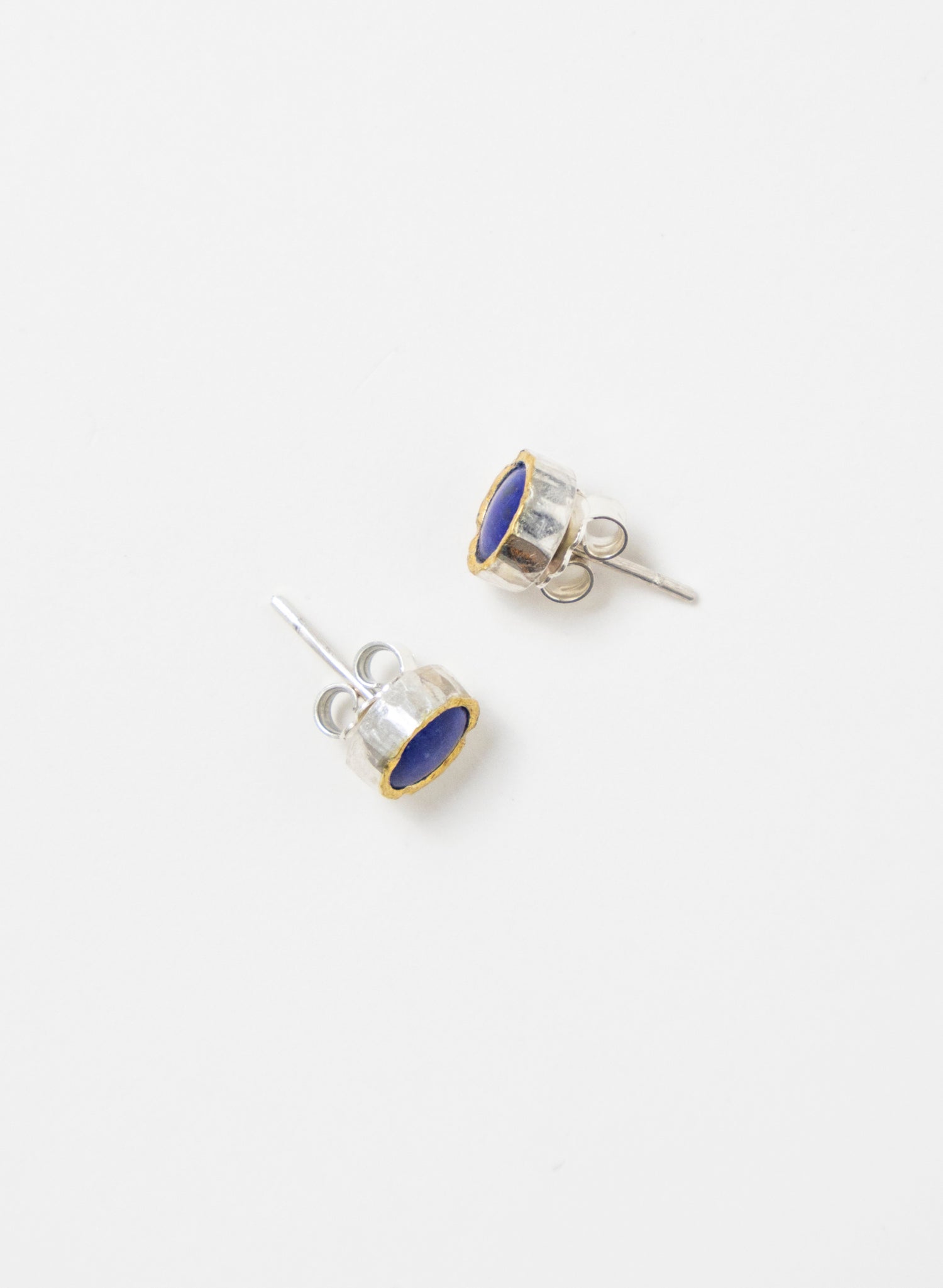 Lapis Lazuli Stud Earrings
