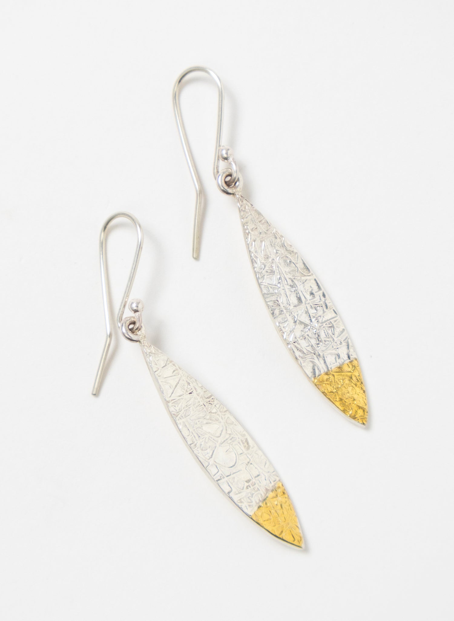 Leaf Texture Earrings