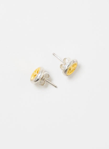 3 Leaf Stud Earrings