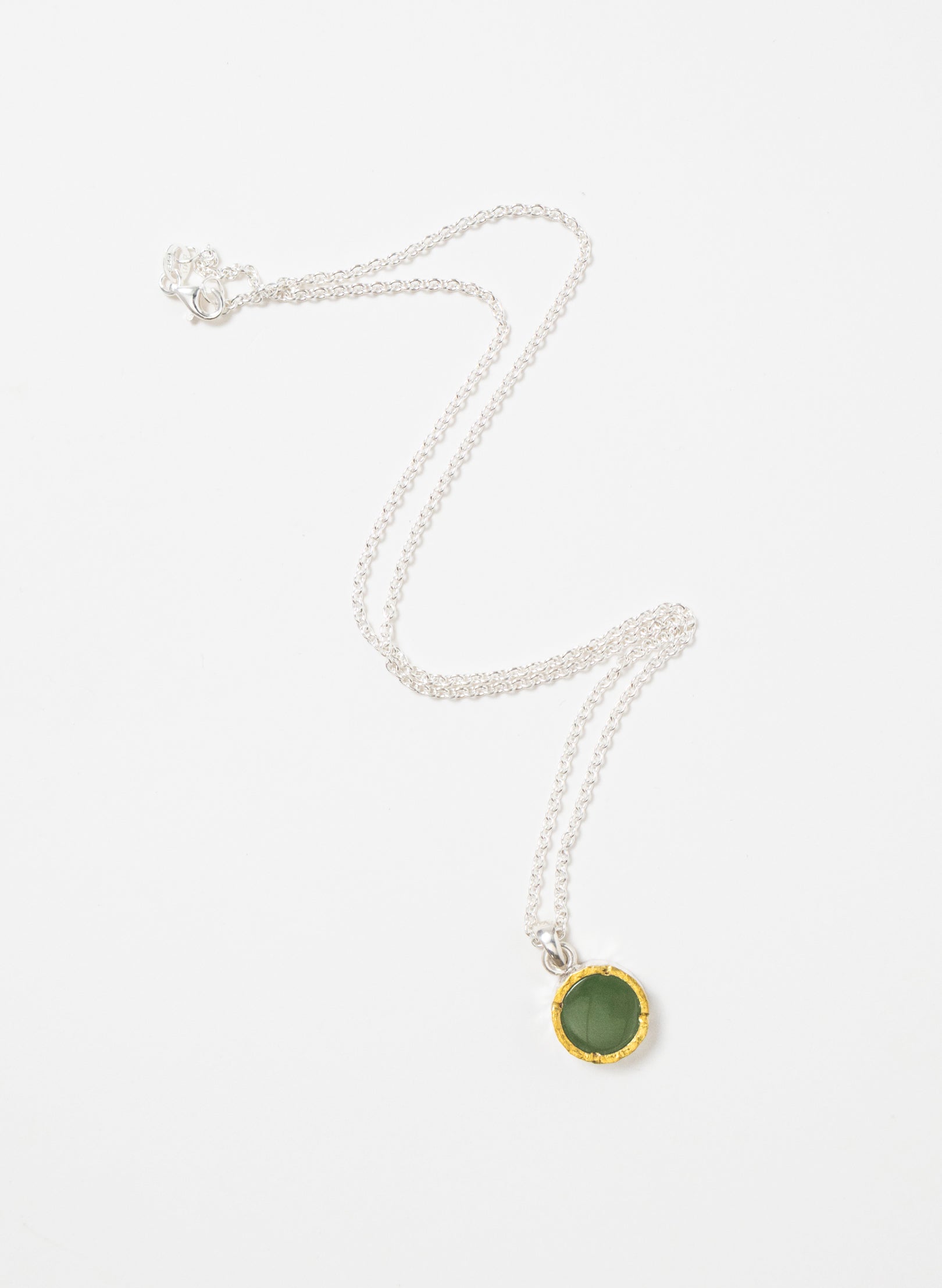 Round Pounamu Pendant