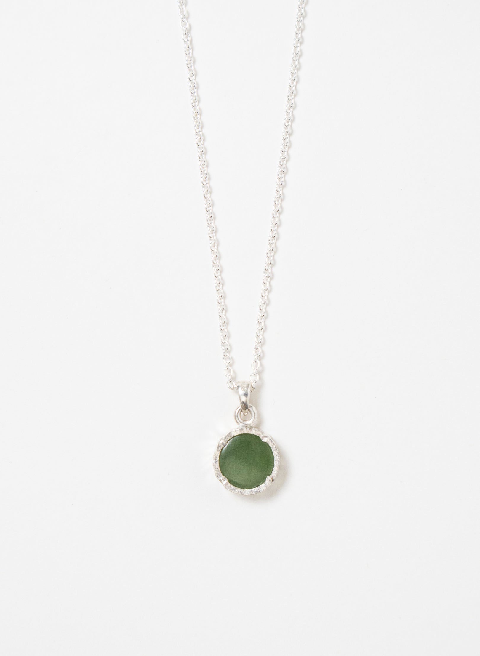 Round Pounamu Pendant