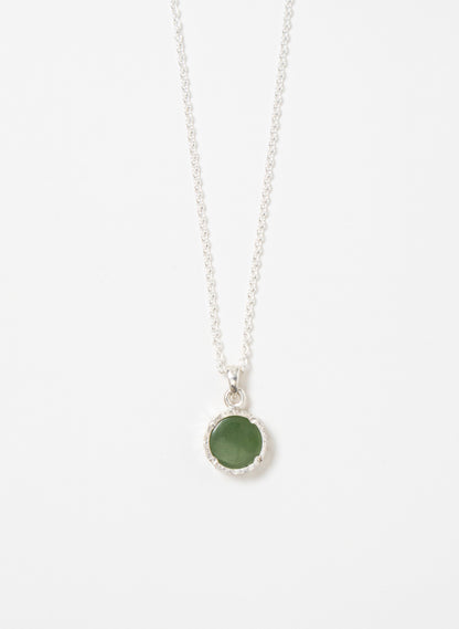Round Pounamu Pendant