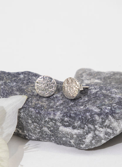 Texture Stud Earrings