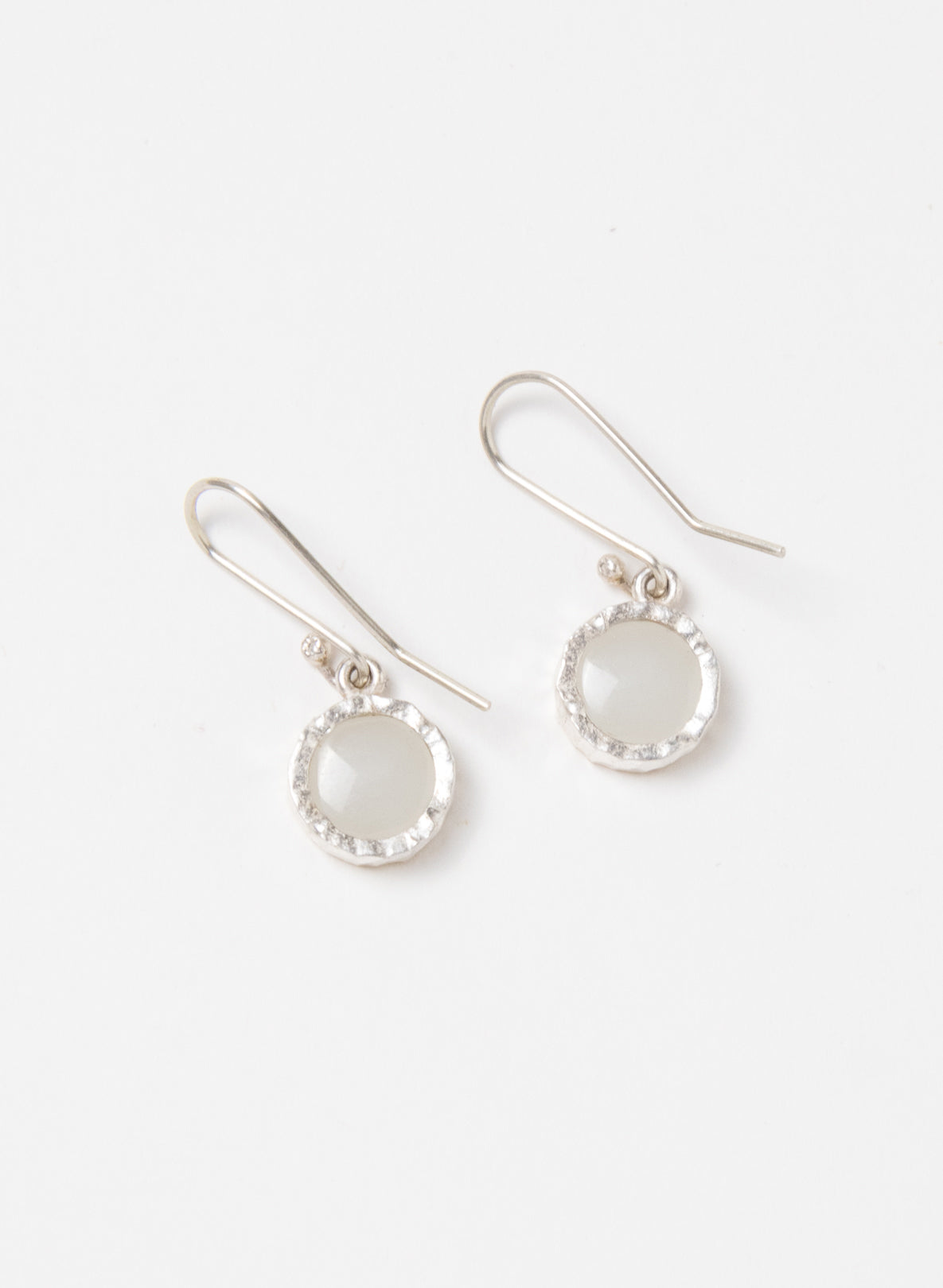 White Jade Earrings