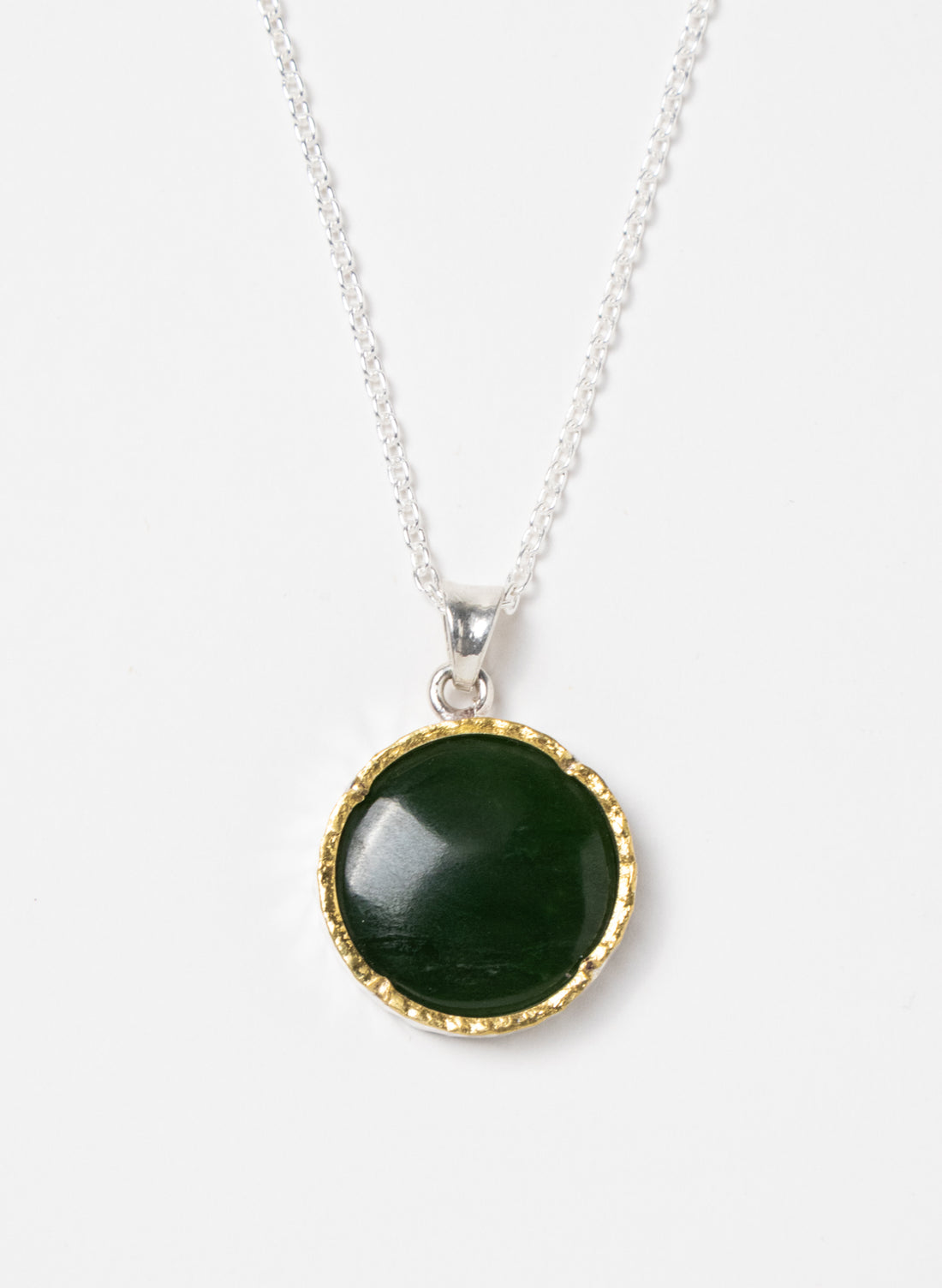 Round Pounamu Pendant