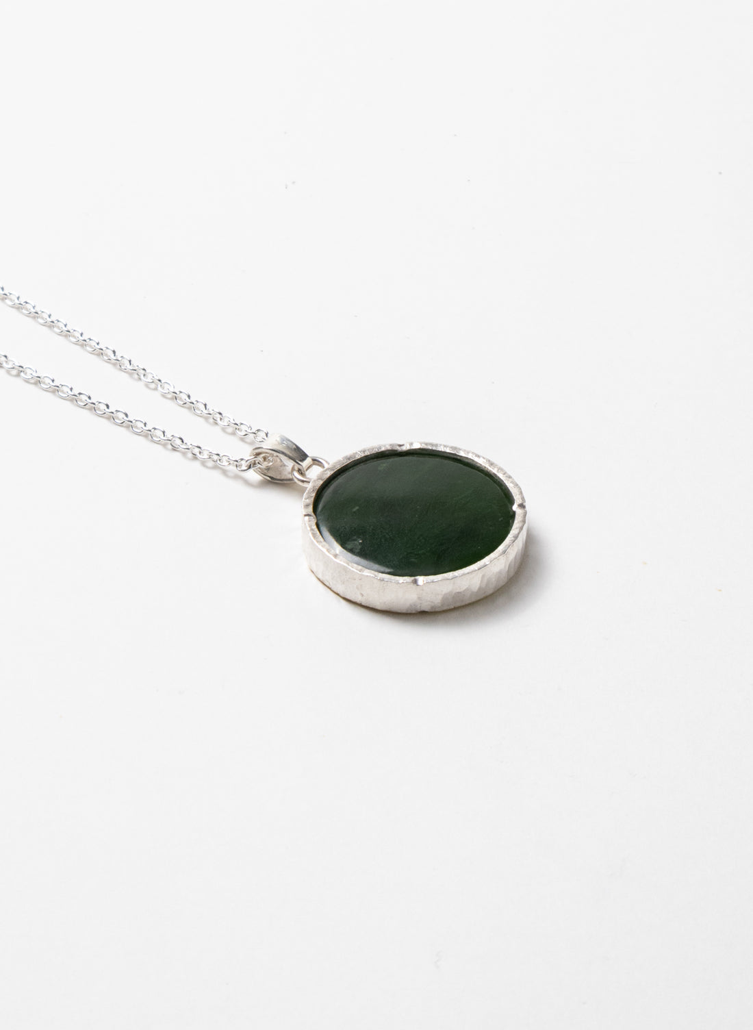 Round Pounamu Pendant