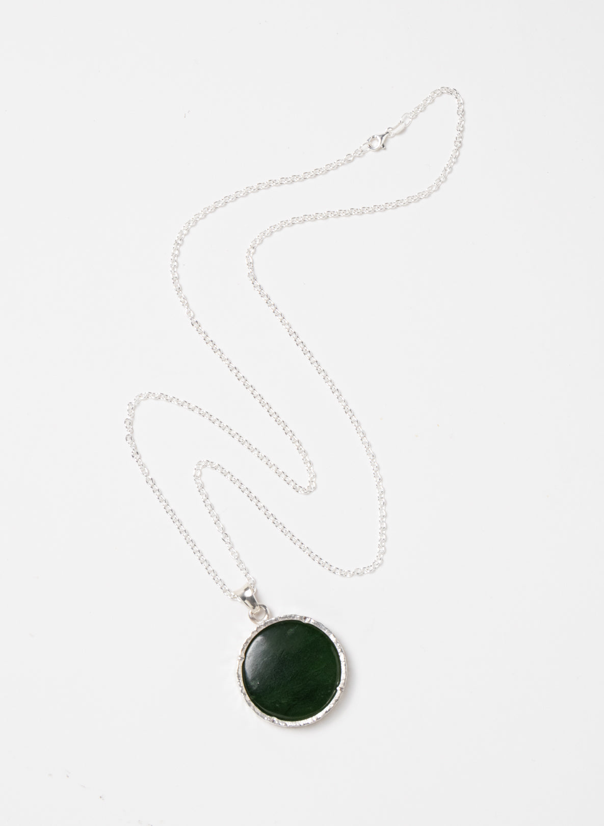 Round Pounamu Pendant