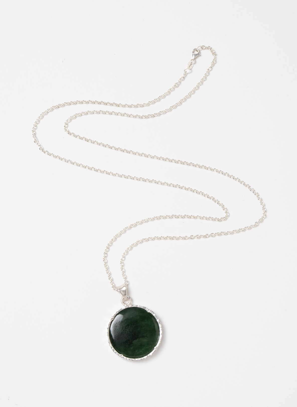 Round Pounamu Pendant