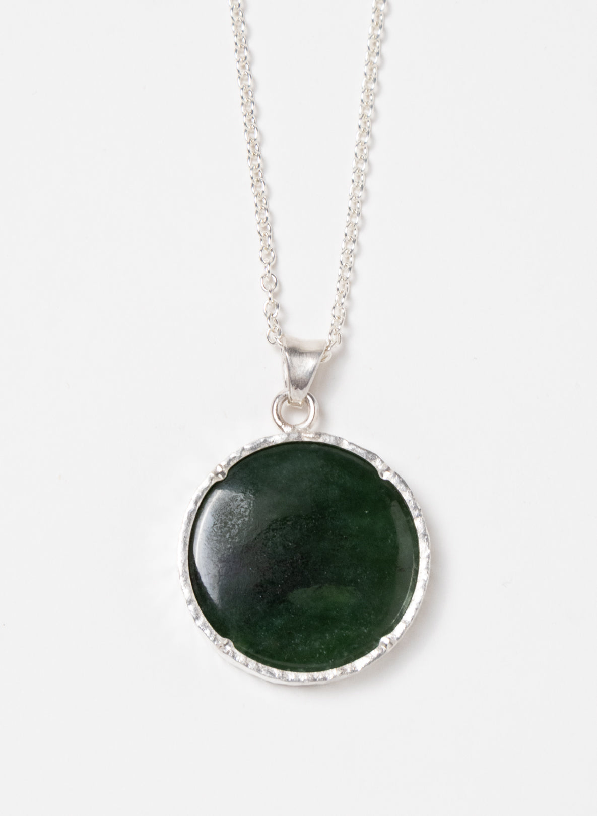 Round Pounamu Pendant