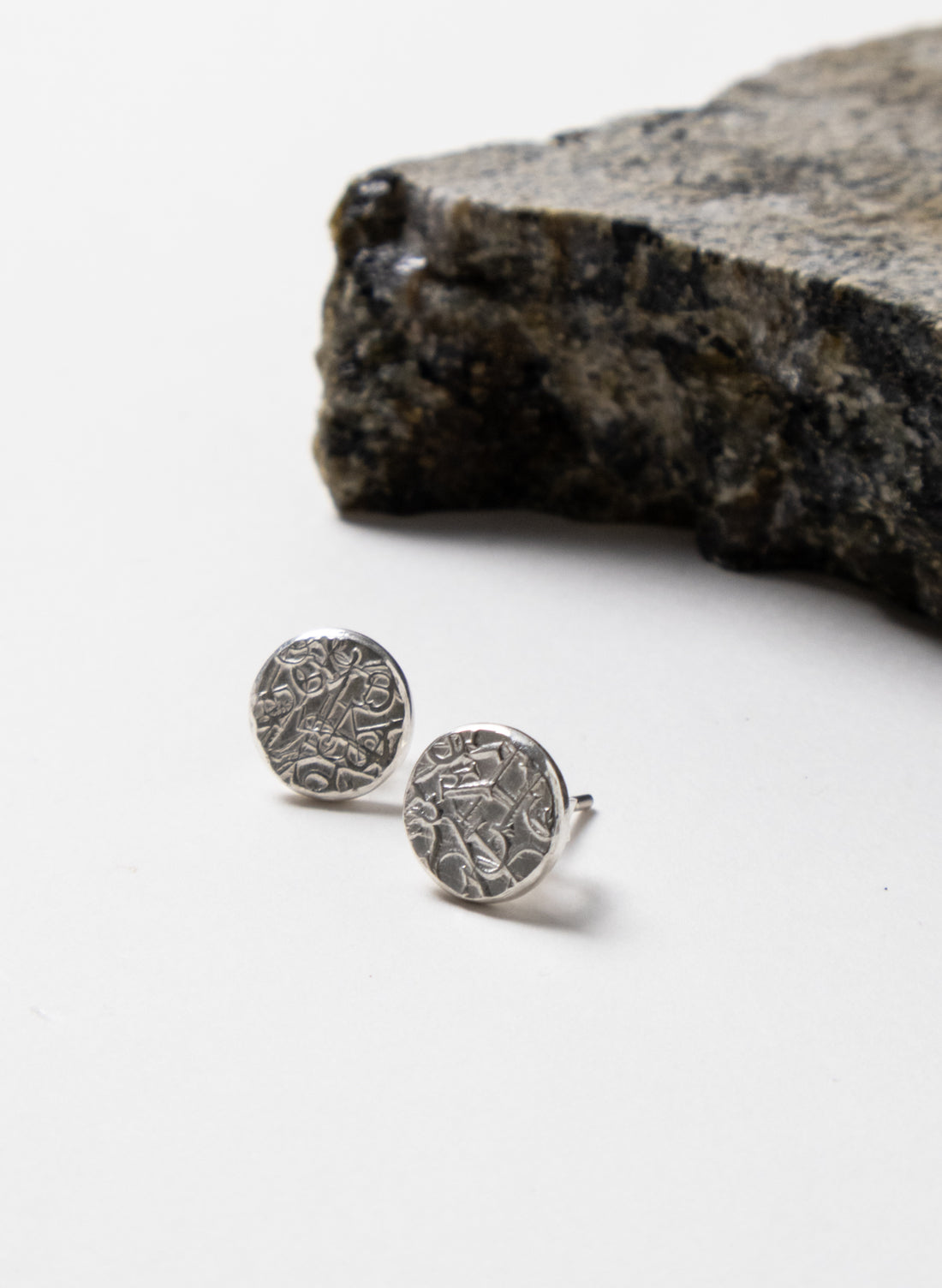 Texture Stud Earrings