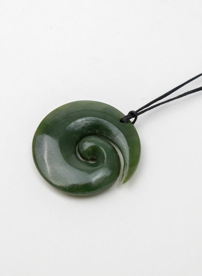 Koru Pounamu Pendant