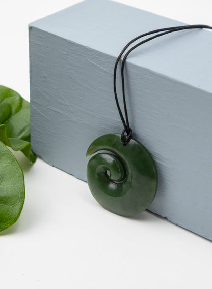 Koru Pounamu Pendant
