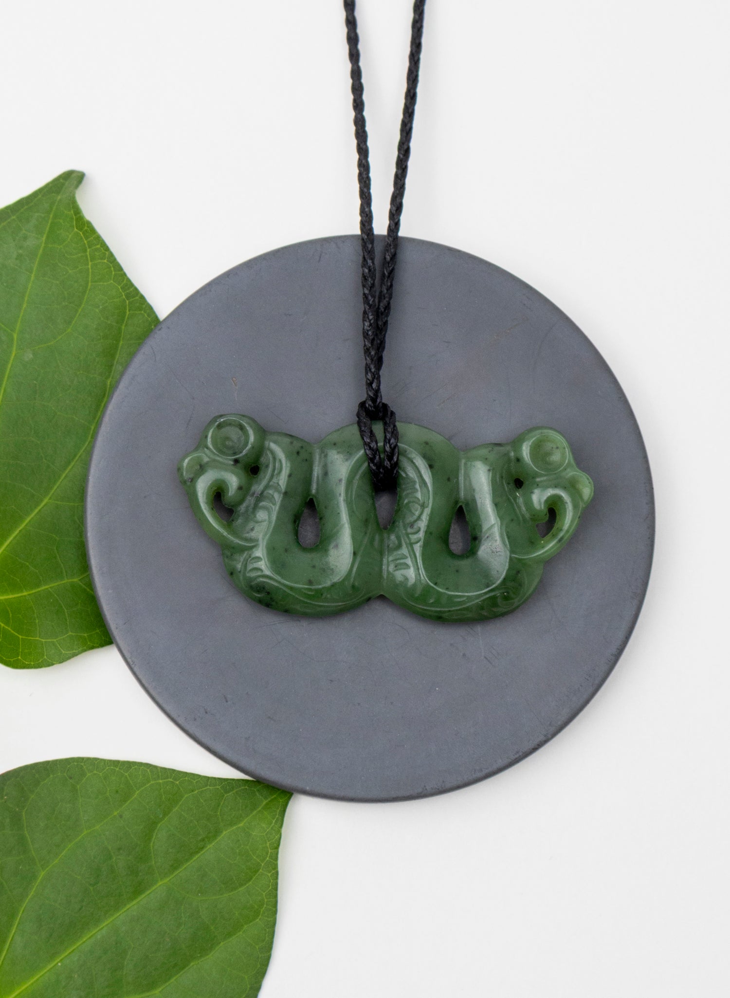 Pounamu Pekapeka Pendant