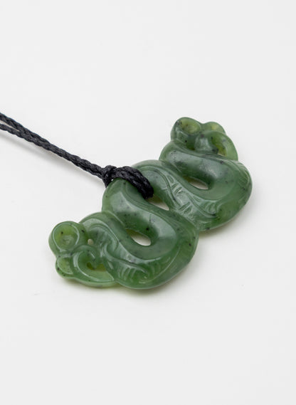 Pounamu Pekapeka Pendant
